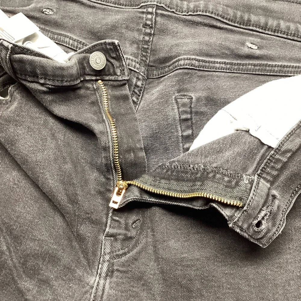 Levis 559 Relaxed Straight Fit Jeans Mens W38 L30 Black Charcoal Denim